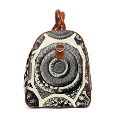 Geometric Area Travel Bag with Polygon Pattern 20’’ x 12’’