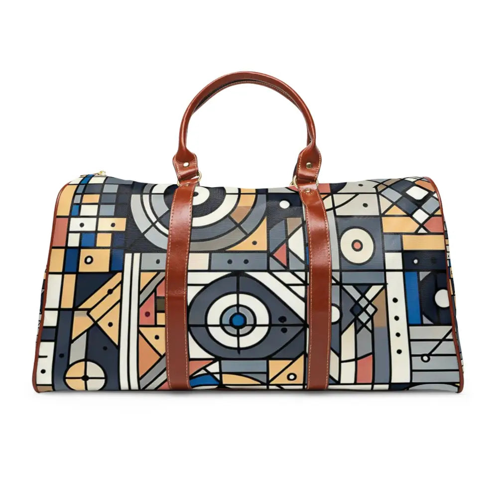 Geometric Area Travel Bags with Symmetrical Patterns 20’’ x