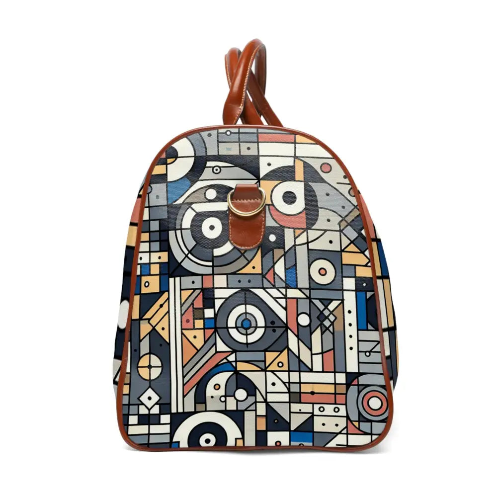 Geometric Area Travel Bags with Symmetrical Patterns 20’’ x