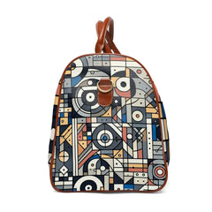 Geometric Area Travel Bags with Symmetrical Patterns 20’’ x