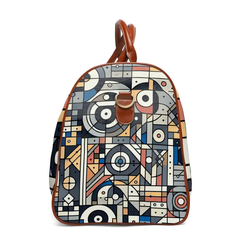 Geometric Area Travel Bags with Symmetrical Patterns 20’’ x