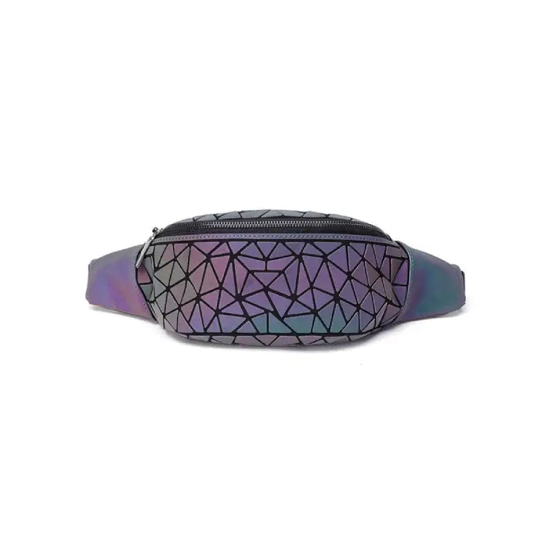 Geometric Luminous Fashion Waist Bag