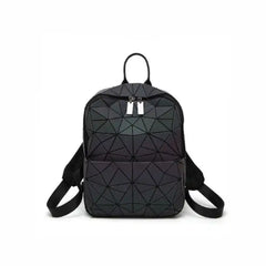 Geometric Luminous Rhomboid Backpack - 2 / One Size