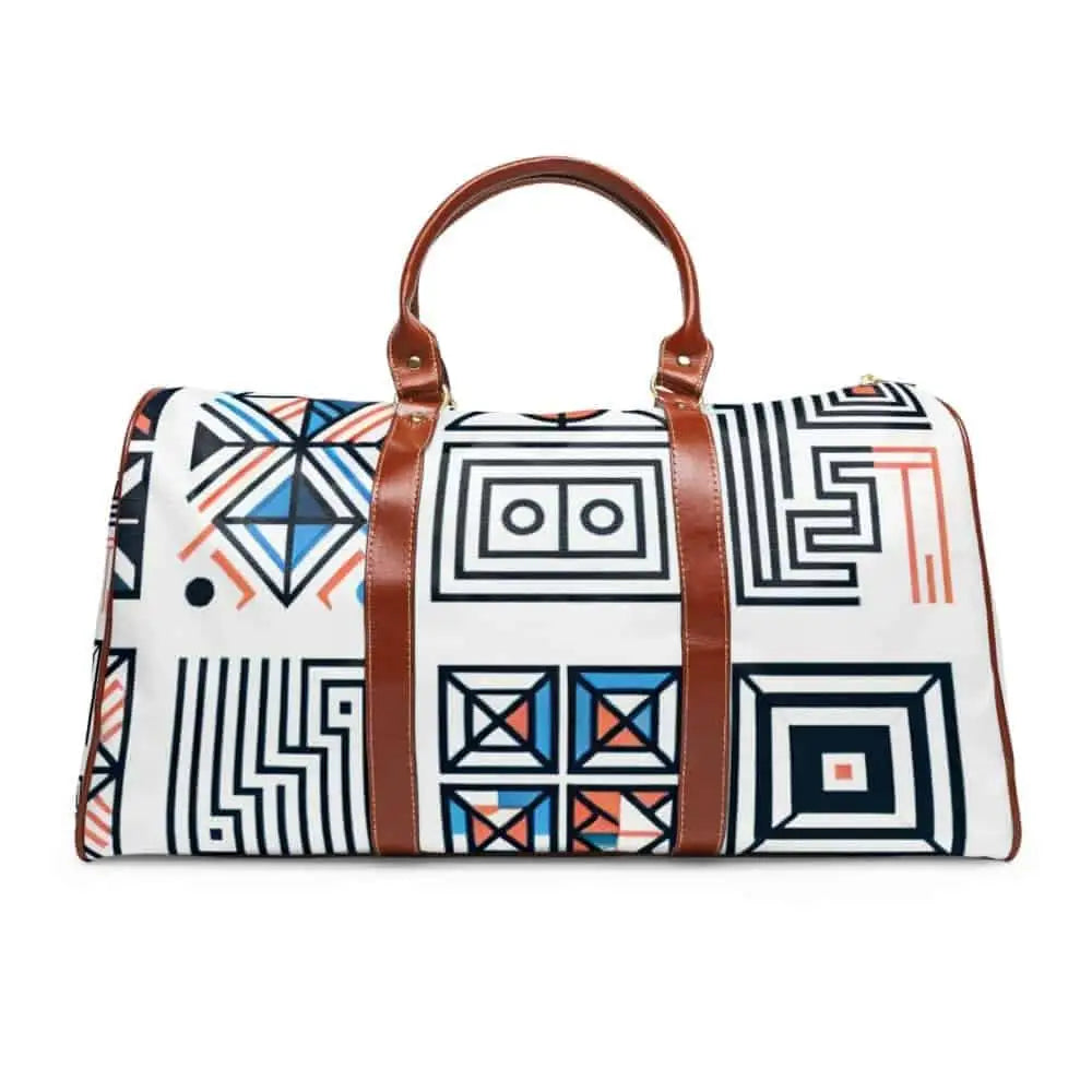 Geometric Pattern Stylish Area Travel Bag 20’’ x 12’’