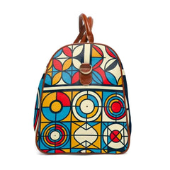 Geometric Travel Bag with Artistic Charm by Area 20’’ x