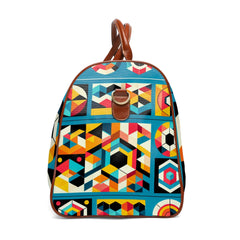 Geometric Travel Bag with Captivating Array Design 20’’ x