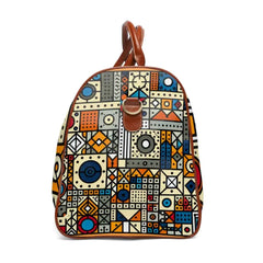 Geometric Travel Bag with Colorful Pattern Design 20’’ x