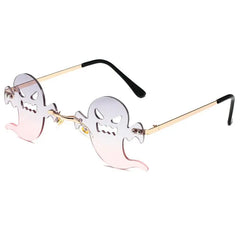 Ghost Frameless Sunglasses - Grey / One Size