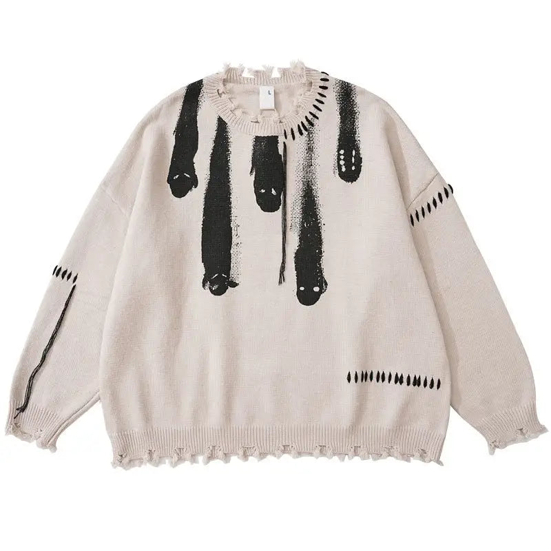 Ghost Gothic Knitted Sweaters