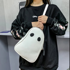 Ghost PU Shoulder Crossbody Straps Bag