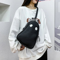 Ghost PU Shoulder Crossbody Straps Bag