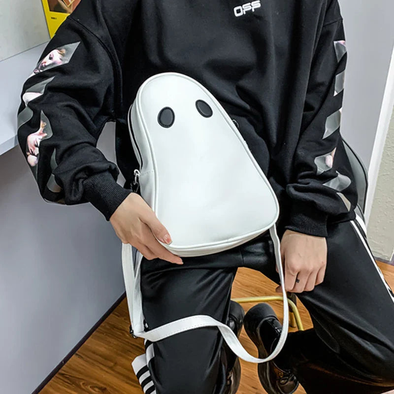 Ghost PU Shoulder Crossbody Straps Bag