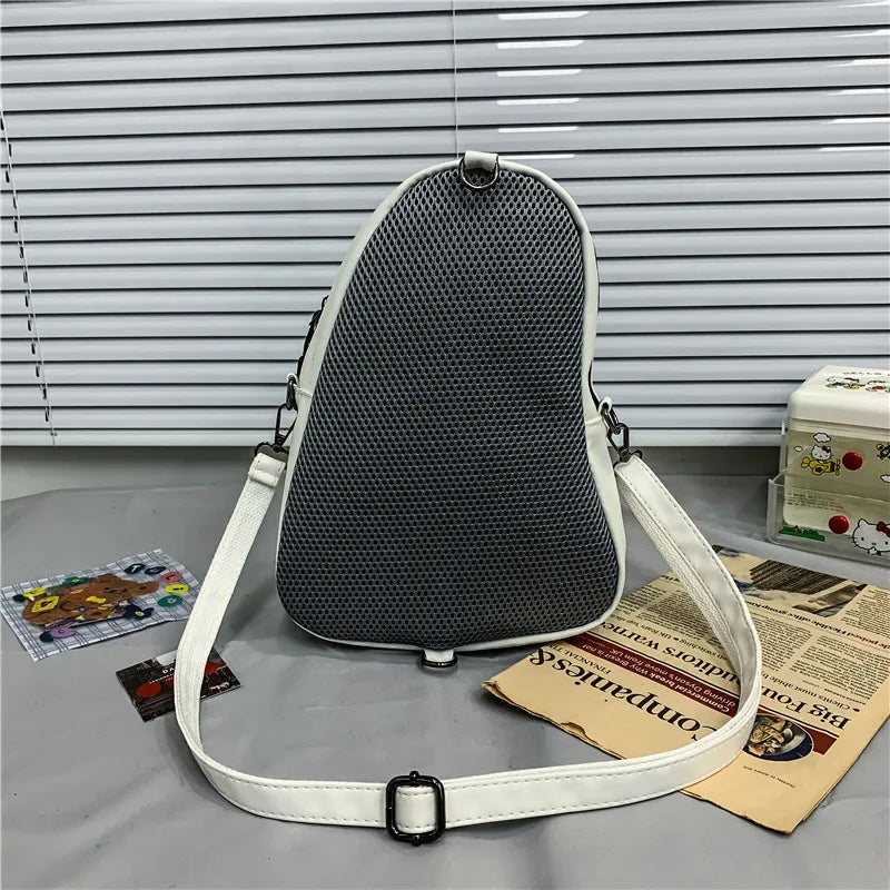 Ghost PU Shoulder Crossbody Straps Bag