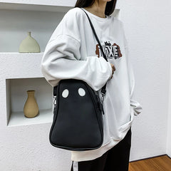 Ghost PU Shoulder Crossbody Straps Bag