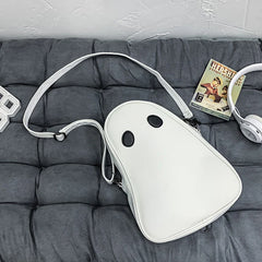 Ghost PU Shoulder Crossbody Straps Bag