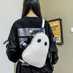 Ghost PU Shoulder Crossbody Straps Bag