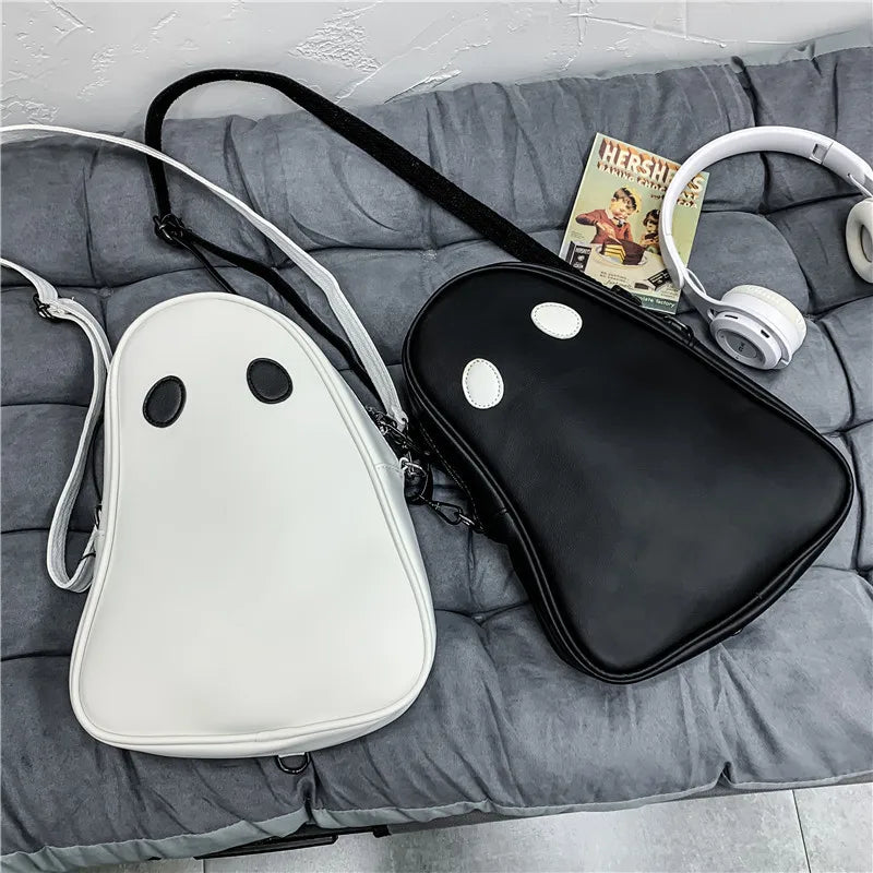 Ghost PU Shoulder Crossbody Straps Bag