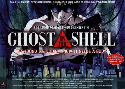 Cyberpunk movie ghost in the shell