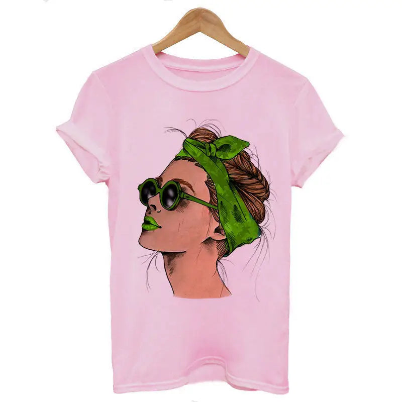 Girl Power Feminist Empowering T-Shirt - 3pink / XS