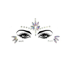 Glow in the Dark Rhinestone For Face Sticker