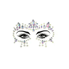 Glow in the Dark Rhinestone For Face Sticker