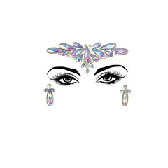 Glow in the Dark Rhinestone For Face Sticker