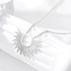 Gold Choker Necklace Earrings Set Silver Plated