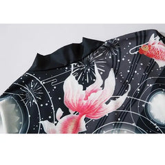 Goldfish Japanese Style 3/4 Sleeve Kimono