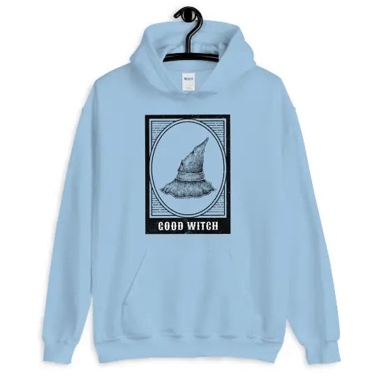 Good witch Aesthetic Hoodie - Light Blue / S