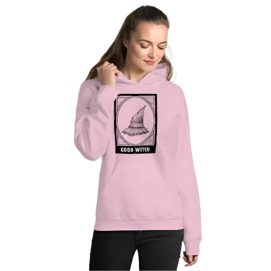 Good witch Aesthetic Hoodie - Light Pink / S