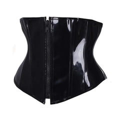 Goth Corset with Ribbons Vegan Corset