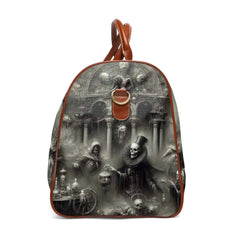 Goth Travel Bag Victorian Style Handbag 20’’ x 12’’ / Brown