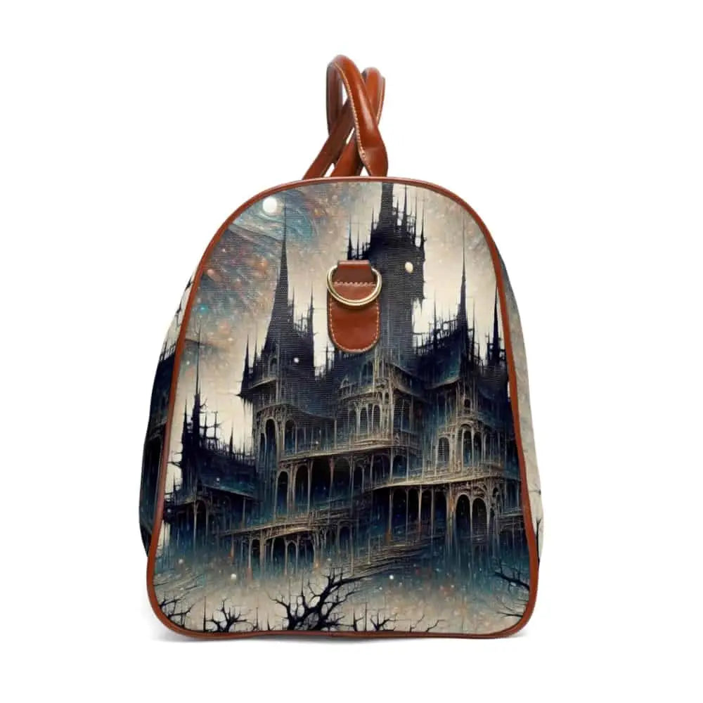 Goth Travel Bag with 19th-Century Literature-Inspired