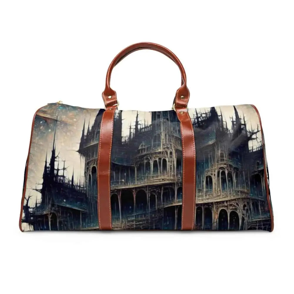 Goth Travel Bag with 19th-Century Literature-Inspired
