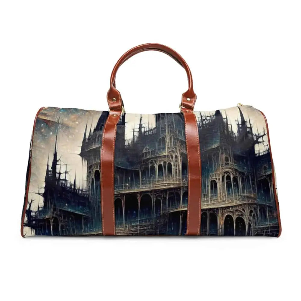 Goth Travel Bag with 19th-Century Literature-Inspired
