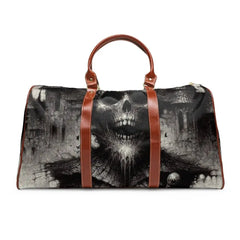 Goth Travel Bag with Echoing Surreal Elements 20’’ x 12’’