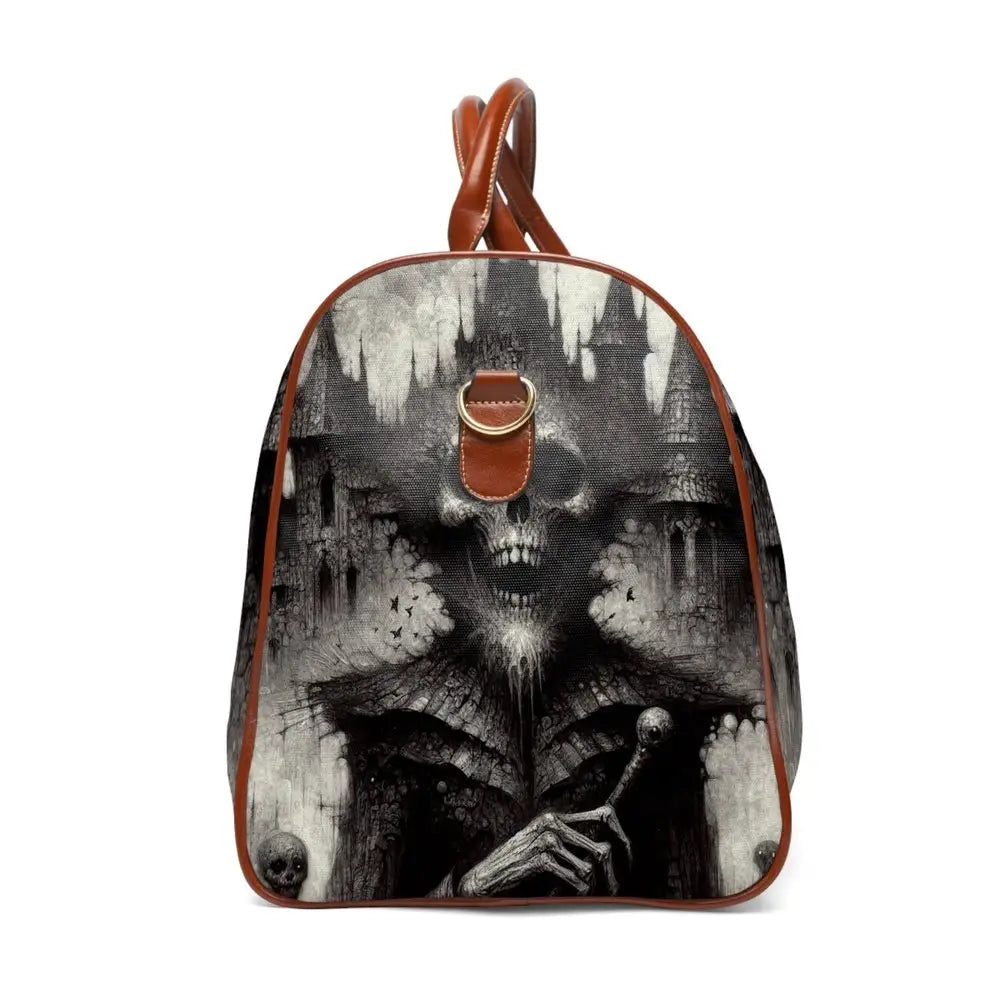 Goth Travel Bag with Echoing Surreal Elements 20’’ x 12’’