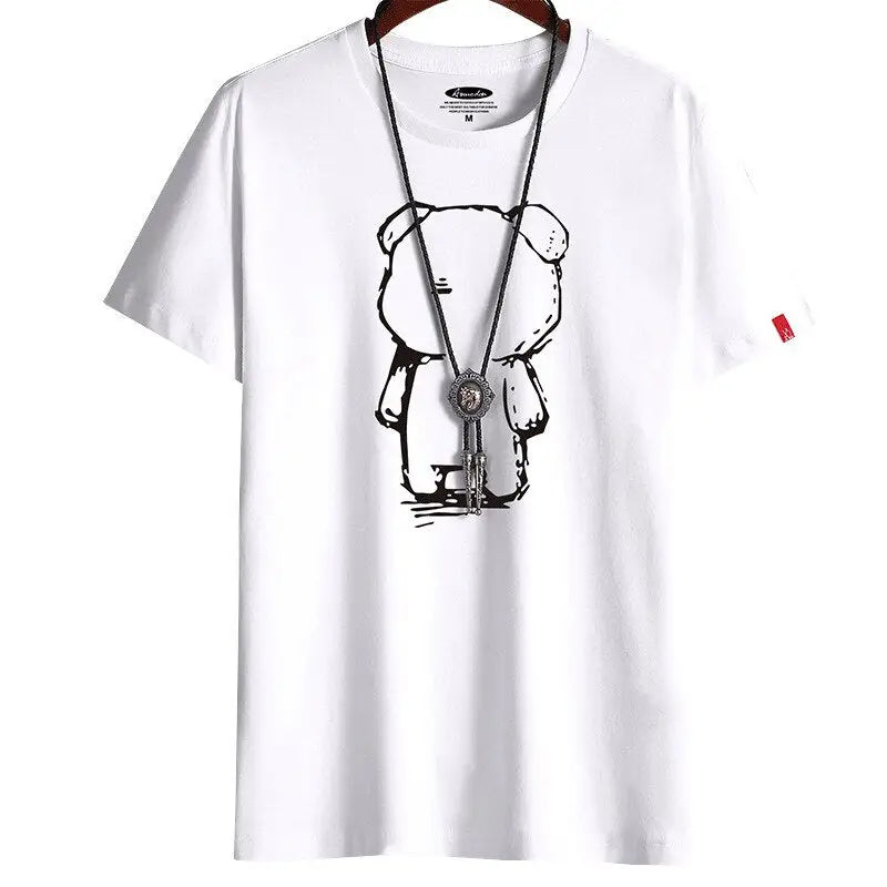 Gothic Bear O-Neck T-Shirt