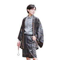 Thumbnail for Gothic Boho Japanese Kimono