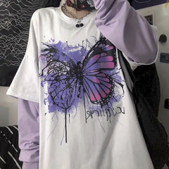 Gothic Harajuku Korean Long Sleeve shirt