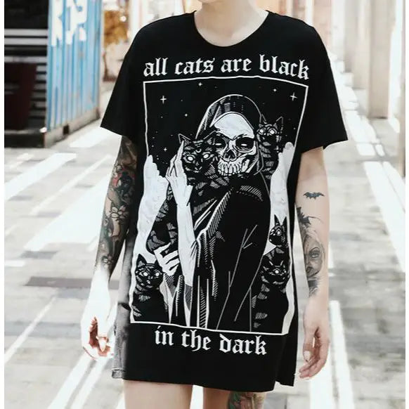 Gothic Punk Loose Shirt