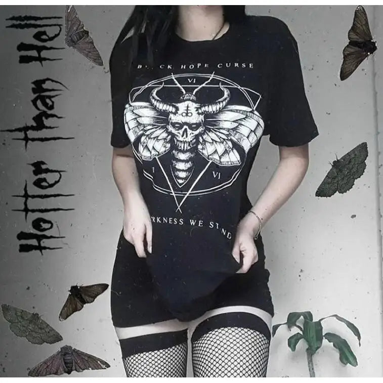 Gothic Punk Loose Shirt