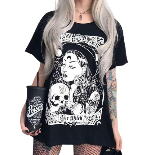 Gothic Punk Loose Shirt