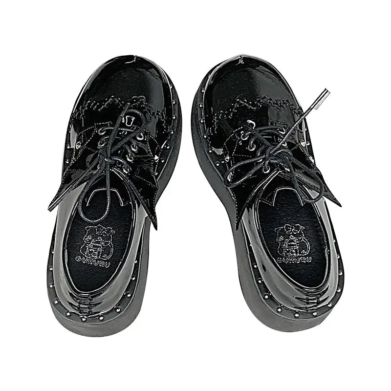 Gothic Style Harajuku Bat Platform Mary Jane Shoes
