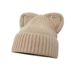 Gradient Color Winter Soft Knitted Beanie