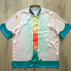 Gradient Hawaiian Short Sleeve Shirt