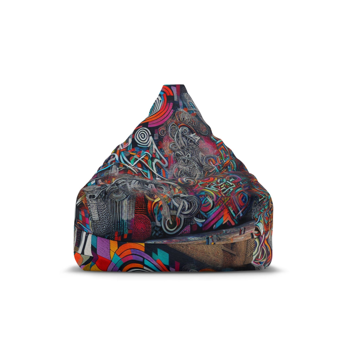 Graffiti Bean Bag Chair Cover Urban Street Art Design 27’’