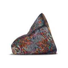 Graffiti Bean Bag Chair Cover Urban Street Art Design