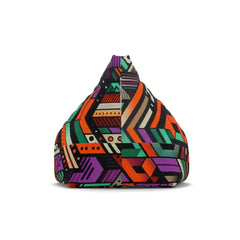 Graffiti Bean Bag Chair Cover with Edgy Urban Flair