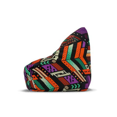 Graffiti Bean Bag Chair Cover with Edgy Urban Flair